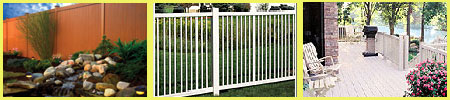 Decking and Fencing photo collage